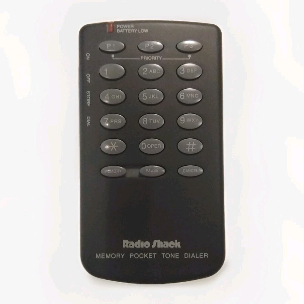Radio Shack 43-146 Memory Pocket Tone Dialer vintage electronics